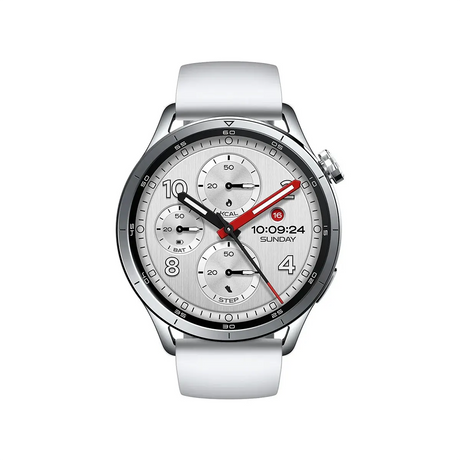 Xiaomi Watch S5 46 mm Smartwatch Silber/Weiß