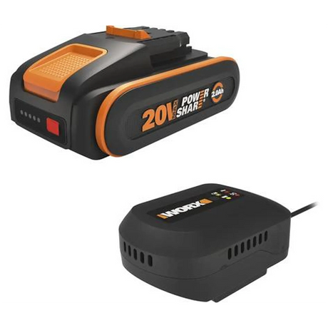WORX WG326E.2 Akku-Astsäge - schwarz/orange