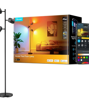 Govee Tree Floor Lamp RGBWW H60B2 Stehleuchte - schwarz
