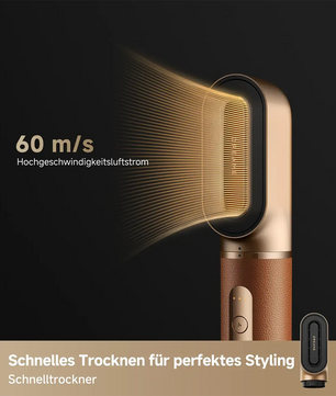 Der DREAME AirStyle Pro 7-in-1-Hairstyler liefert schnelle 60 m/s Luftstrom für blitzschnelles Haarstyling. Dieses vielseitige Set von DREAME sorgt in Minuten für mühelose, moderne Looks.