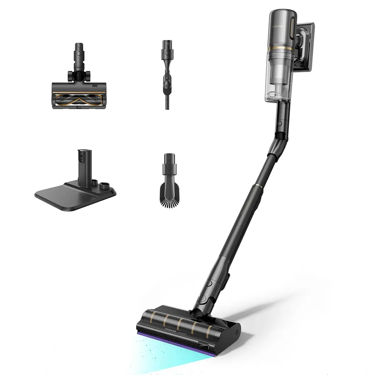 Dreame V20 Pro-A Akku-Staubsauger - schwarz