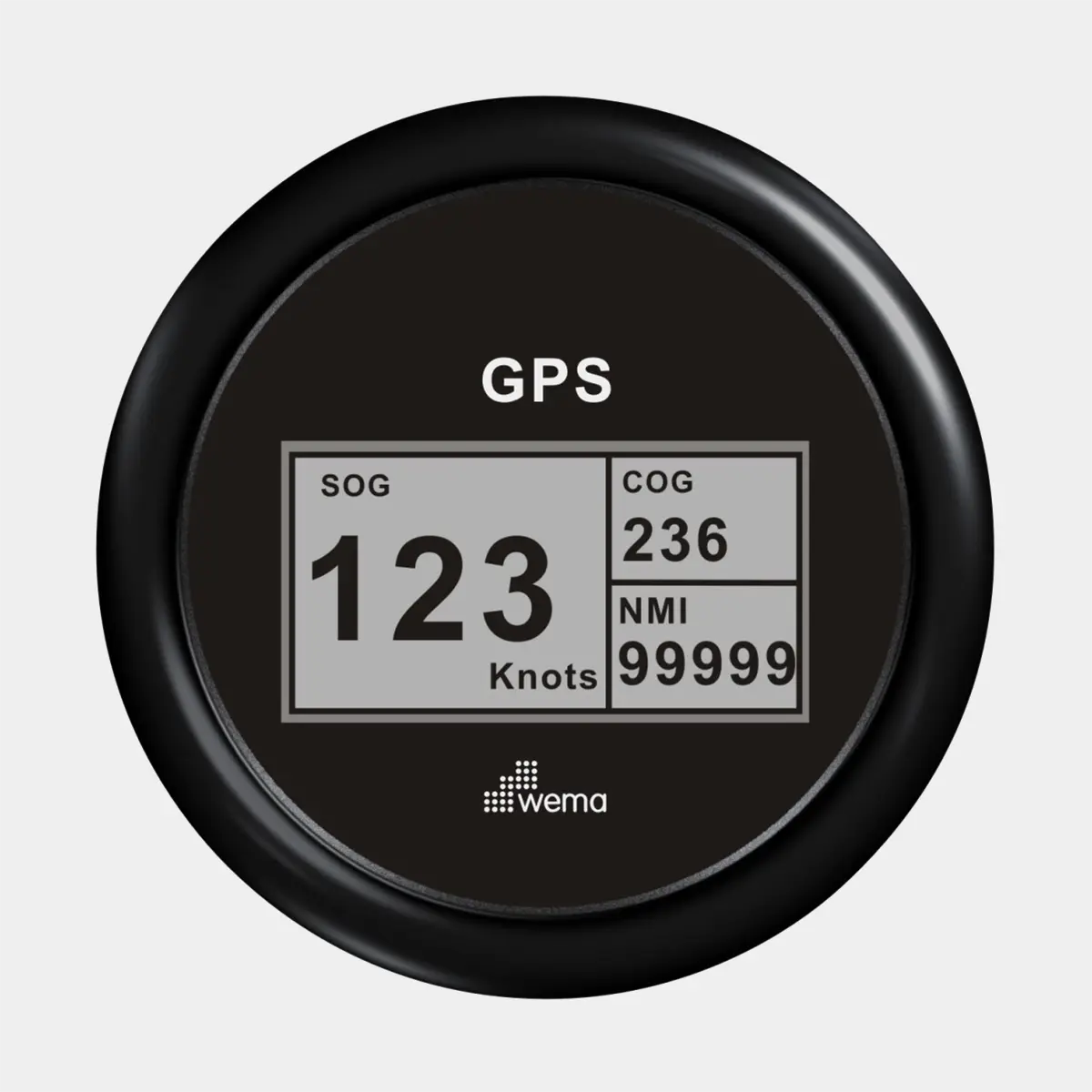 Wema GPS-Geschwindigkeitsmesser - schwarz