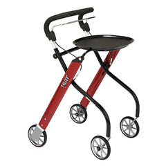 Trust Care Let's Go Rollator - rot/grau
