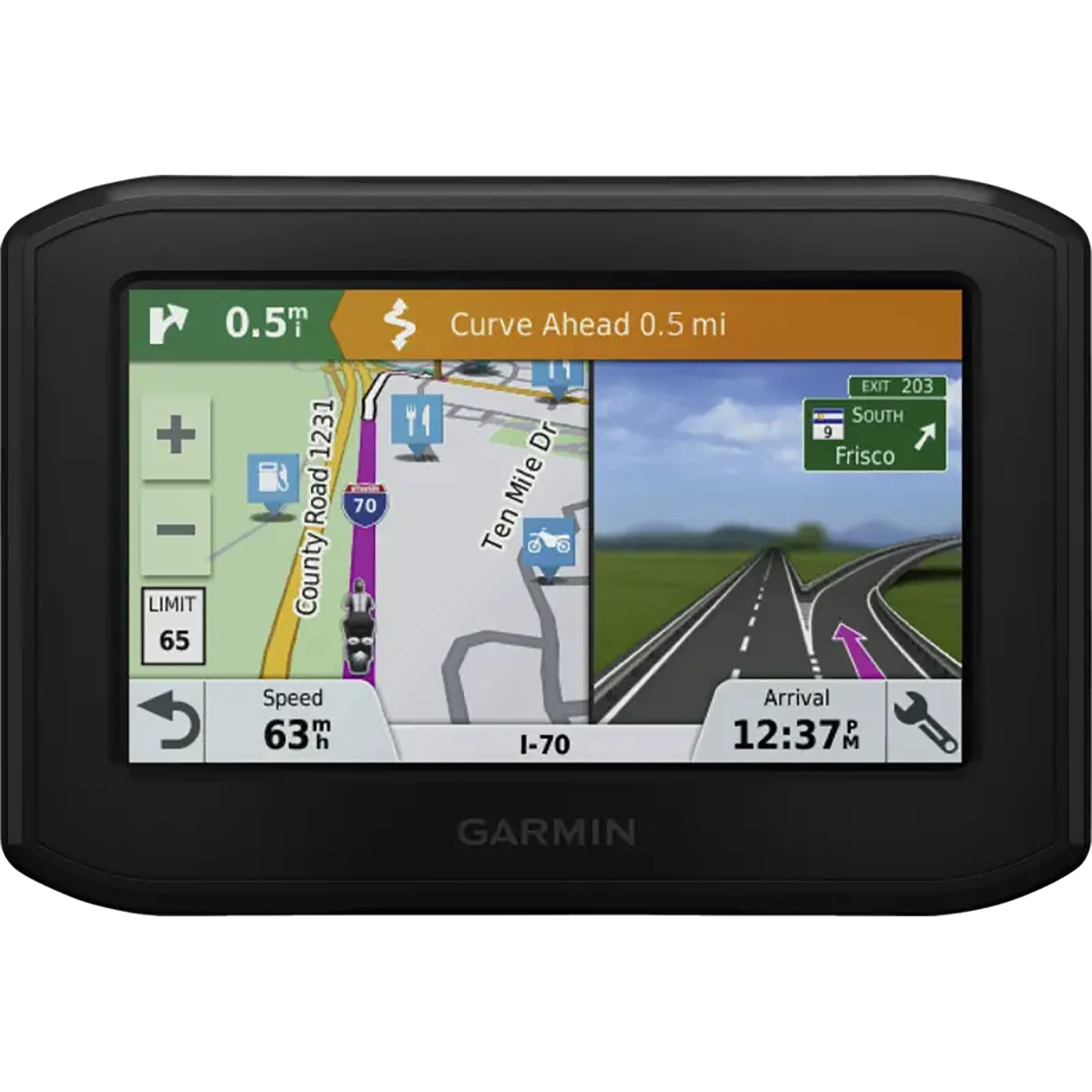 Garmin zūmo 396 Motorrad-Navigationsgerät - schwarz