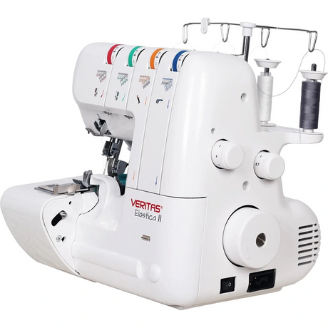 VERITAS Elastica Overlock Nähmaschine - weiß