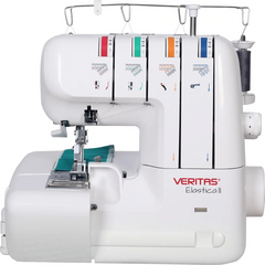 VERITAS Elastica Overlock Nähmaschine - weiß