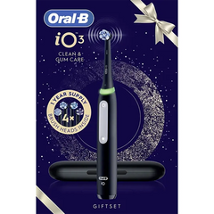 Oral-B iO Series 3 Geschenk Edition Elektrische Zahnbürste - Matt Black