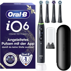 Oral-B iO Series 6 Geschenk Edition Elektrische Zahnbürste - Black Lava