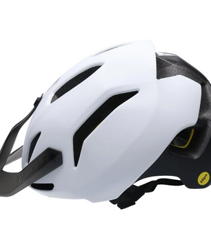 Der Dainese Linea 03 MIPS Helm Größe S/M in Weiß bietet ein Visier, Belüftungsschlitze, Kinnriemen und fortschrittliche MIPS-Technologie für maximale Sicherheit.