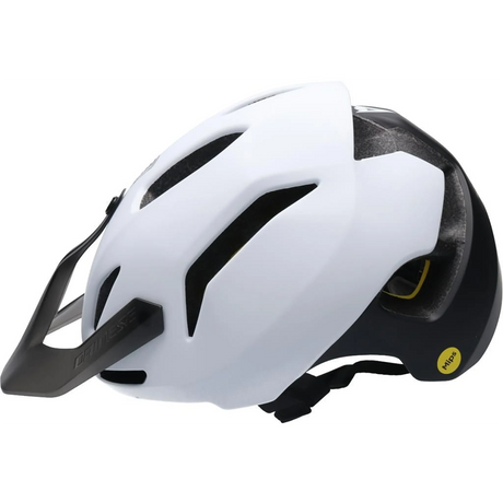 Der Dainese Linea 03 MIPS Helm Größe S/M in Weiß bietet ein Visier, Belüftungsschlitze, Kinnriemen und fortschrittliche MIPS-Technologie für maximale Sicherheit.