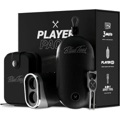 Blue Tees Player GO Bundle Golf-Accessoires - schwarz