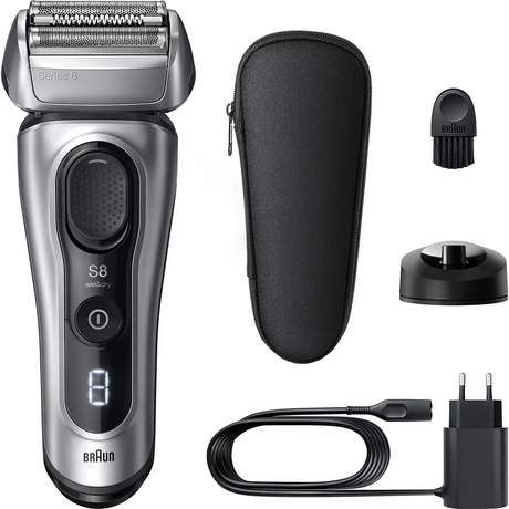 Braun Series 8 8617s Elektrorasierer Silber/Schwarz