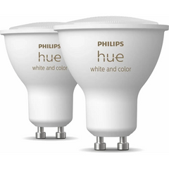 Philips Hue White & Color Ambiance GU10 350 lm 2er-Pack - weiß