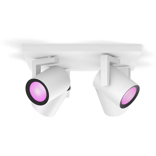 Philips Hue Argenta 4-Spot Deckenleuchte Weiß
