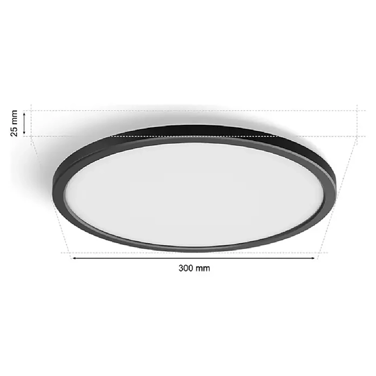 Philips Tento Panelleuchte - schwarz