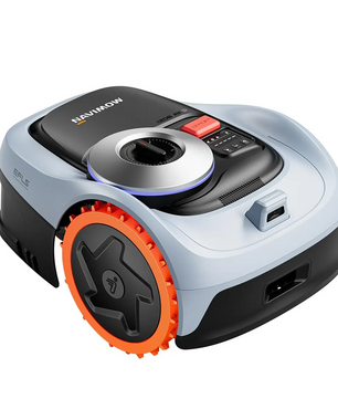 Der Segway Navimow i208 AWD Mähroboter in Grau von Segway verfügt über Allradantrieb für hervorragende Traktion und arbeitet ohne Begrenzungskabel. Er besticht durch ein elegantes, modernes Design und bietet fortschrittlichen Komfort für die automatisierte Rasenpflege.