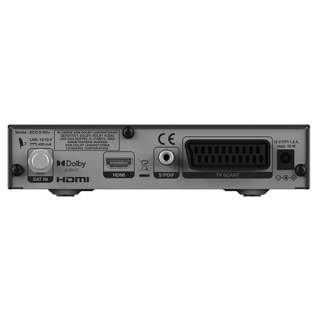 HUMAX Eco II HD+ Sat-Receiver Schwarz