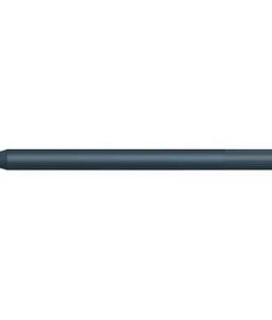 Ein kobaltblauer Microsoft Surface Pen von Microsoft mit feiner Spitze, konzipiert als Eingabestift für Surface-Geräte, dargestellt vor einem weißen Hintergrund.
