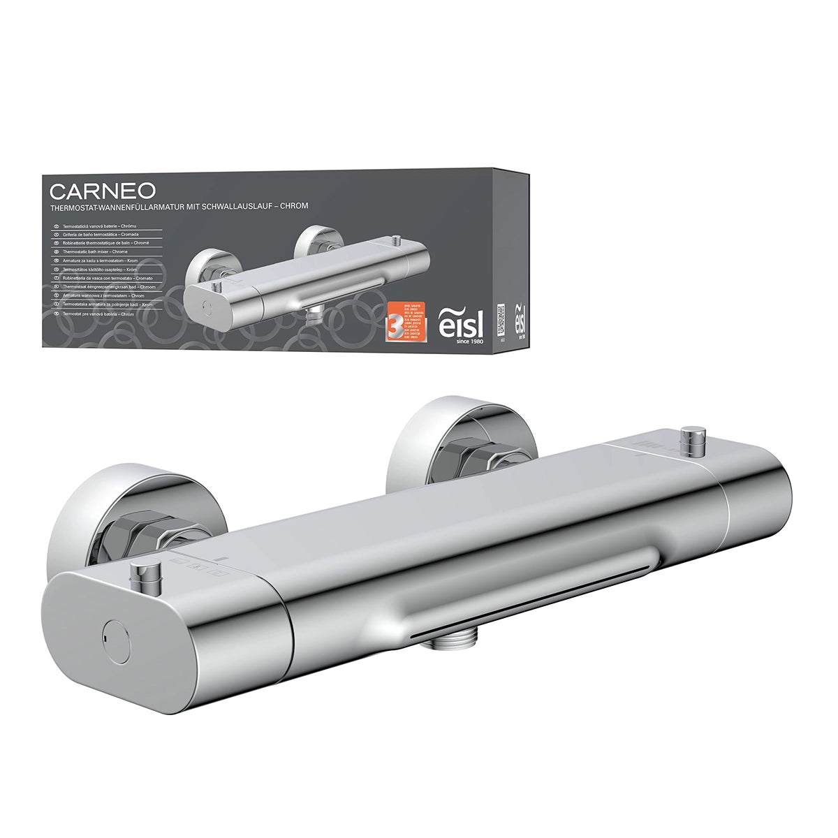 EISL CARNEO 1330090 Wannenthermostat - silber