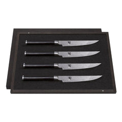 KAI Shun Classic 4 tlg. Messer-Set - schwarz