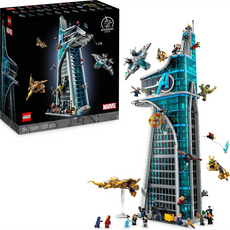 Der LEGO Marvel Super Heroes - Avengers Tower (76269) von LEGO enthält Marvel Minifiguren, die rund um den glatten, glasklaren blauen Turm in Aktion zu sehen sind - perfekt für jeden Fan und Sammler.