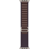 Apple Alpine Loop 49 mm Armband in Indigo Größe M mit Titan-G-Haken, robustes Nylon-Sportband für Apple Watch Ultra