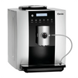 Der Bartscher Kaffeevollautomat Easy Black 250 - silber verfügt über ein digitales Display, mehrere Tasten, eine Dampfdüse und eine herausnehmbare Ablage - ideal als Büro-Kaffeevollautomat für Espresso und Kaffeespezialitäten.