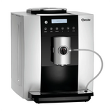 Der Bartscher Kaffeevollautomat Easy Black 250 - silber verfügt über ein digitales Display, mehrere Tasten, eine Dampfdüse und eine herausnehmbare Ablage - ideal als Büro-Kaffeevollautomat für Espresso und Kaffeespezialitäten.