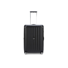 BOGNER Piz Deluxe Hartschalenkoffer Medium 65 cm in Schwarz, eleganter Trolley mit TSA-Lock und 360-Grad-Rollensystem