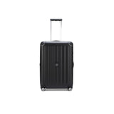 BOGNER Piz Deluxe Hartschalenkoffer Medium 65 cm in Schwarz, eleganter Trolley mit TSA-Lock und 360-Grad-Rollensystem