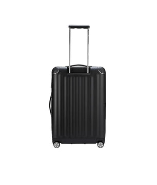 BOGNER Piz Deluxe Hartschalenkoffer Medium 65 cm in Schwarz, eleganter Trolley mit TSA-Lock und 360-Grad-Rollensystem
