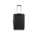 BOGNER Piz Deluxe Hartschalenkoffer Medium 65 cm in Schwarz, eleganter Trolley mit TSA-Lock und 360-Grad-Rollensystem