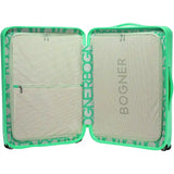 BOGNER Piz C65 Trolleycase 65 cm in Irish Green, robuster Polycarbonat-Koffer mit 4 Rollen und TSA-Zahlenschloss
