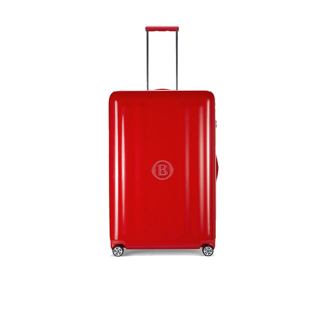 BOGNER Piz Hartschalenkoffer Large 77 cm in Rot, robuster Makrolon-Polycarbonat Trolley mit 95 Liter Volumen und TSA-Lock