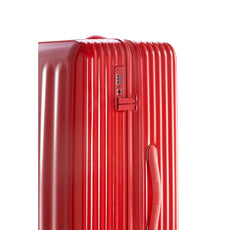 BOGNER Piz Hartschalenkoffer Large 77 cm in Rot, robuster Makrolon-Polycarbonat Trolley mit 95 Liter Volumen und TSA-Lock
