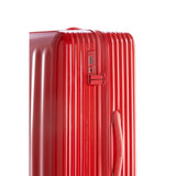 BOGNER Piz Hartschalenkoffer Large 77 cm in Rot, robuster Makrolon-Polycarbonat Trolley mit 95 Liter Volumen und TSA-Lock