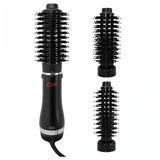 Die CHI Volumizer 3-in-1 Blowout Brush von CHI sorgt mit Ionentechnologie und zwei Rundbürsten für Volumen, Glanz und vielseitiges Styling - ein glänzendes, salonreifes Finish dank individueller Aufsätze.