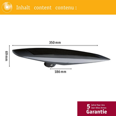 Paulmann Kiran Außenleuchte von Paulmann, mit Schutzart IP44 und 5 Jahren Garantie.