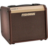 Fishman Loudbox Akustikverstärker von Fishman mit beigem Bedienfeld und strukturiertem Lautsprechergitter - perfekt für Akustikgitarristen, die klaren, natürlichen Sound wünschen.