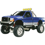 TAMIYA Ford F-350 High-Lift 1:10 RC-Modell Pick-Up mit 4WD und 3-Gang-Getriebe, detailgetreue ABS-Karosserie