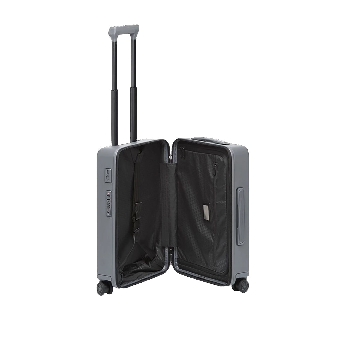 Porsche Design Roadster HC 4W Trolley S 55 cm in Anthracite Matte, robuster Polycarbonat-Koffer mit USB-Anschluss und TSA-Schloss