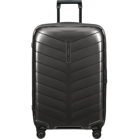 Samsonite Attrix Hartschalenkoffer 69 cm aus Roxkin Material, leichter und robuster Trolley mit 4 Doppelrollen und TSA-Schloss