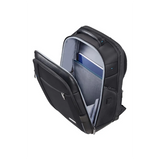Der Samsonite Spectrolite 3.0 Rucksack von Samsonite besticht durch sein schwarzes Design mit einem offenen Hauptfach, in dem ein Laptop im 15-Zoll-Fach und Dokumente in organisierten Taschen Platz finden - stilvoll und praktisch für den geschäftlichen Einsatz.