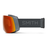 Smith 4D MAG Skibrille in Rot mit ChromaPop-Gläsern und Ersatzscheibe, Premium-Skibrille für Damen und Herren