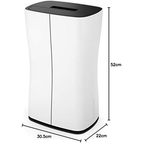 Der Stadler Form Theo Luftentfeuchter (weiß, 40 m², 280 W, 0,42 l/h) ist ideal, um Ihren Arbeitsbereich nach dem Schleifen und Polieren trocken und geordnet zu halten.