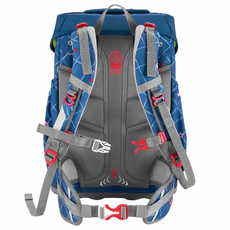 Ultraleicht und ergonomisch: Das blau-graue Step by Step GIANT Ranzen-Set 