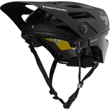 Der Sweet Protection Arbitrator MIPS Fullface Enduro Helm von Sweet Protection, hier in schwarz aus der Seitenansicht, verfügt über ein verstellbares Visier und Kinnriemen. Er ist Downhill-zertifiziert für maximale Sicherheit auf anspruchsvollen Trails.
