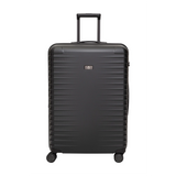 TITAN Litron Hartschalenkoffer 75 cm in Schwarz mit 4 Doppelrollen, TSA-Zahlenschloss und arretierbarem Teleskopgriff