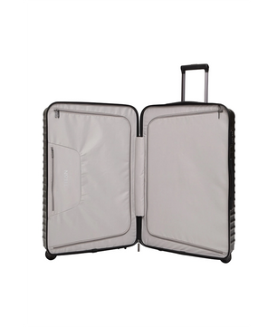 TITAN Litron Hartschalenkoffer 75 cm in Schwarz mit 4 Doppelrollen, TSA-Zahlenschloss und arretierbarem Teleskopgriff