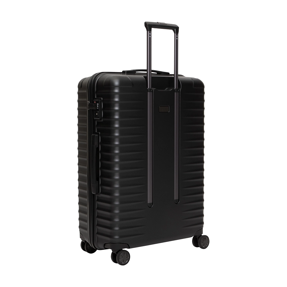 TITAN Litron Hartschalenkoffer 75 cm in Schwarz mit 4 Doppelrollen, TSA-Zahlenschloss und arretierbarem Teleskopgriff